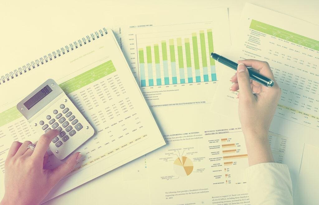 Financial Model with Market Data